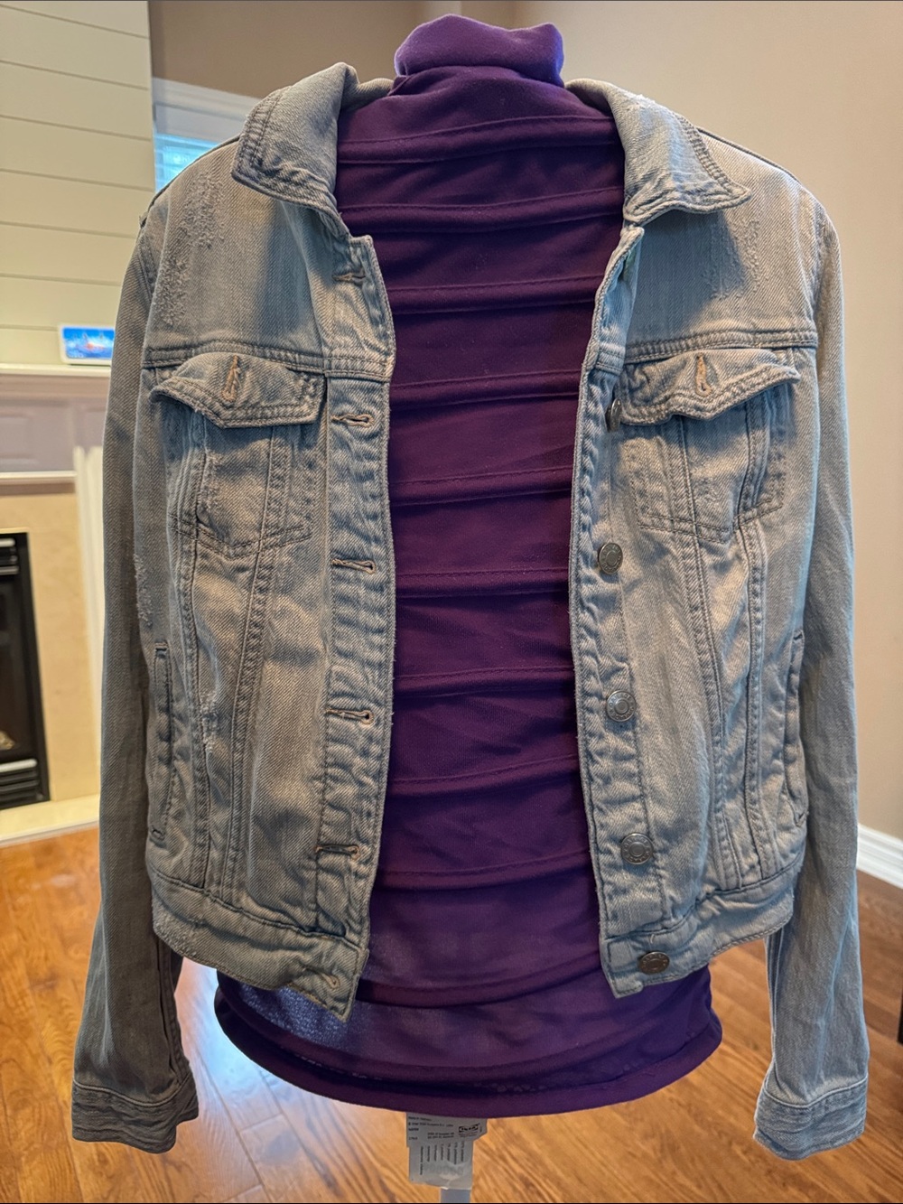 Garage Light Wash Denim Jacket